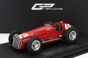 GPレプリカ 1/18 フェラーリ F1 125 #40 2位 モナコグランプリ 1950 ALBERTO ASCARI 開閉GP Replicas 1:18 FERRARI F1 125 N40 2nd MONACO GP 1950 ALBERTO ASCARI