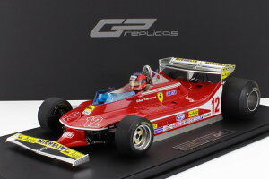GPvJ 1/12 tF[ F1 312T4 #12 iROv 1979 W Bk[ pCbgtBMAtGP REPLICAS 1:12 FERRARI F1 312T4 N12 MONACO GP 1979 GILLES VILLENEUVE with pilot figure