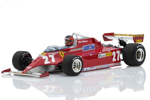 GP-REPLICAS 1/18 tF[ tH[~1 126CK #27 iROv D 1981 W Bk[ pCbgtBMAt V[P[XtGP-REPLICAS 1:18 FERRARI F1 126CK N27 WINNER MONACO GP 1981 G.VILLENEUVE WI