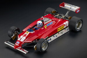 GPvJ 1/12 tF[ F1 126C2 #28 D T}m Ov 1982 fBfBG s[j pCbgtBMAtGP-REPLICAS 1:12 FERRARI F1 126C2 N28 WINNER SAN MARINO GP 1982 DIDIER PIRONI with pilot figure