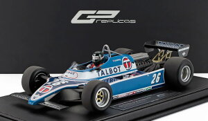 GP���v���J 1/18 ���W�F F1 JS17 #26 6�� �f�g���C�g USA �O�����v�� 1982 �W���b�N ���t�B�b�g �t�B�M���A�t��GP-REPLICAS 1:18 LIGIER F1 JS17 N26 6th DETROIT USA GP (with pilot figure) 1982 JACQUES LAFFITE