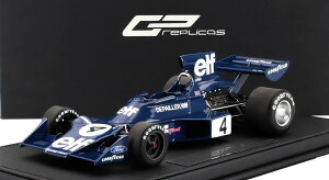 GPvJ 1/18 eB F1 tH[h 007 Gt #4 2 XEF[f Ov 1974 pgbN fpCGP-REPLICAS 1:18 TYRRELL F1 FORD 007 ELF N4 2nd SWEDEN GP 1974 PATRICK DEPAILLER