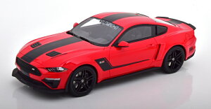 GTXsbg 1/18 tH[h }X^O Roush Stage 3 2019 bhubN 999 Ford Mustang red black