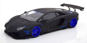 GTXsbg 1/12 {M[j AF^h[ LBWorks 2017 tbgobN u[  199 Lamborghini Aventador flatblack blue