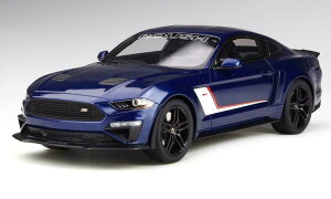GTXsbg 1/18 tH[h }X^O Xe[W3 EV ptH[}X 2019 ^bNu[ GT-SPIRIT 1:18 Ford Mustang Stage 3 Roush Performance 2019 blue metallic