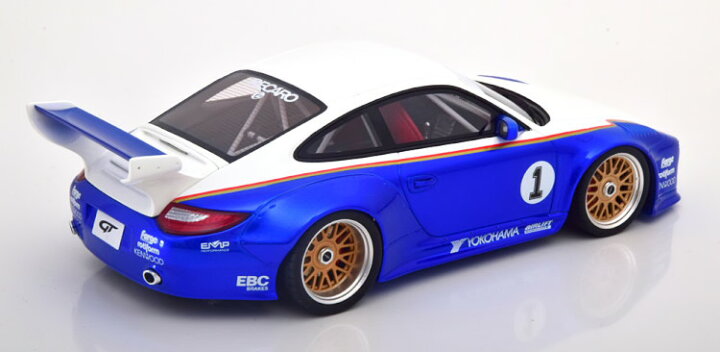 楽天市場 Gt スピリット 1 18 ポルシェ 911 997 オールド ニュー 935 ボディキット メタリックブルー ホワイト デカール付き 999台限定 Gt Spirit 1 18 Porsche 911 997 Old New 935 Body Kit Bluemetallic White With Decals Limited 999 Pcs
