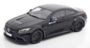 GTXsbg 1/18 ZfXExc SNX N[y Prior fUC ubN 999 GT Spirit 1:18 Mercedes S-Klasse Coupe Prior Design black Limited Edition 999 pcs