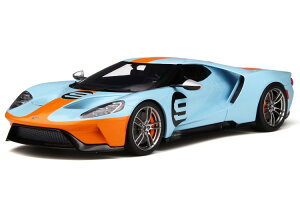 GT SPIRIT 1/18 �t�H�[�h GT �w���e�[�W �G�f�B�V���� �K���t 2019 �u���[ GT SPIRIT 1:18 FORD GT HERITAGE EDITION GULF 2019 Blue