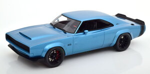 GT Xsbg 1/18 _bW X[p[ `[W[ Z} RZvg 1968 Cgu[^bN ubN 999 GT Spirit 1:18 Dodge Super Charger Sema Concept 1968 lightbluemetallic black Limited Edition 999 pcs.