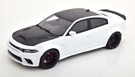 GT スピリット 1/18 ダッジ チャージャー SRT ヘルキャット レッドアイ 2021 ホワイト マットブラック 999台限定GT Spirit 1:18 Dodge Charger SRT Hellcat Redeye 2021 white matt-black Limited Edition 999 pcs