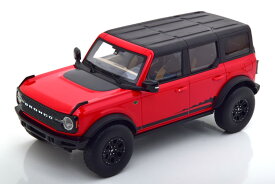 GTスピリット 1/18 フォード ブロンコ ワイルドトラック 2021 レッド マットブラック 999台限定GT Spirit 1:18 Ford Bronco Wildtrak 2021 red matt-black Limited Edition 999 pcs