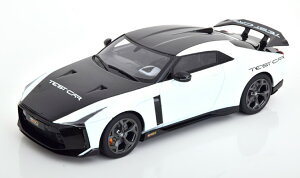 GT�X�s���b�g 1/18 ���Y GT-R50 �e�X�g�J�[ 2020 �}�b�g�z���C�g �u���b�N 999�����GT Spirit 1:18 Nissan GT-R50 Test Car 2020 matt-white black Limited Edition 999 pcs
