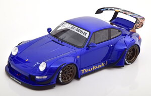 GTXsbg 1/18 |VF 911 coL RWB {fBLbg u[^bN 1400 GT Spirit 1:18 Porsche 911 Tsubaki RWB Body Kit bluemetallic Limited Edition 1400 pcs