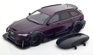 GTXsbg 1/18 AEfB RS6 Aog [t {bNX p[v 1200GT Spirit 1:18 Audi RS6 Avant with roof box purple Limited Edition 1200 pcs