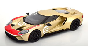 GTXsbg 1/18 tH[h GT we[WGfBV 2022 CgS[h/bh 500GT Spirit 1:18 Ford GT Heritage Edition 2022 light-golden red Limited Edition 500 pcs