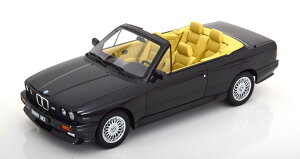 Ibg[ 1/18 BMW - 3 V[Y M3 (E30) JuI 1989 ubNOttO-mobile 1:18 BMW - 3-SERIES M3 (E30) CABRIOLET 1989 BLACK
