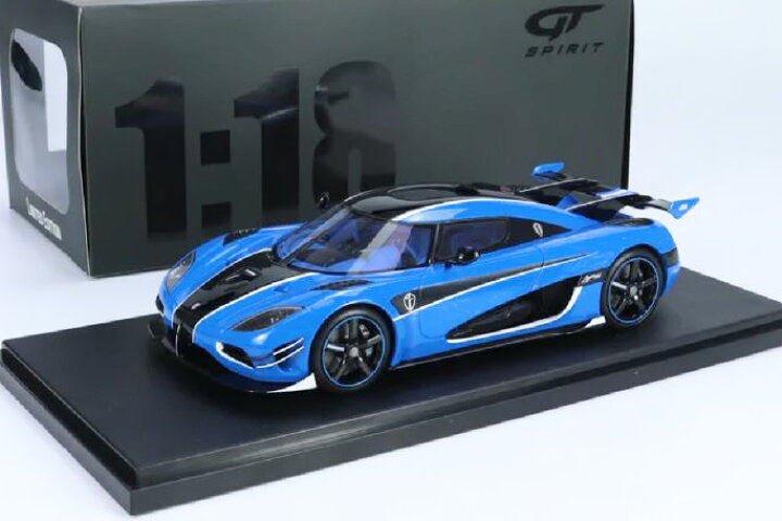 楽天市場】GTスピリット 1/18 ケーニグセグ アゲーラ RS ブルーGT 