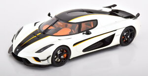 GTXsbg 1/18 P[jOZO Q[ 2018 zCg^bN/ubN 2000GT Spirit 1:18 Koenigsegg Regera 2018 whitemetallic black Limited Edition 2000 pcs