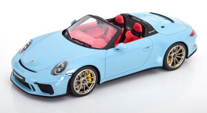 GTXsbg 1/18 |VF 911 (991 2) Xs[hX^[ 2019 Cgu[ 1500GT Spirit 1:18 Porsche 911 (991 II) Speedster 2019 lightblue Limited Edition 1500 pcs