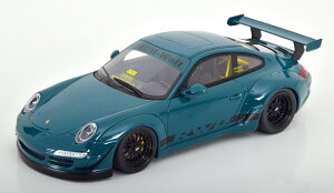 GTXsbg 1/18 |VF 911 (997) RWB {fBLbg Syunkashuto 2023 O[GT Spirit 1:18 Porsche 911 (997) RWB Bodykit Syunkashuto 2023 green