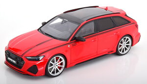 GTXsbg 1/18 AEfB RS 6 Aog MTM 2021 bh/ubNGT Spirit 1:18 Audi RS 6 Avant MTM 2021 red black