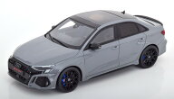 GTスピリット 1/18 アウディ RS3 サルーン 2022 ライトグレーGT Spirit 1:18 Audi RS3 Saloon 2022 light…