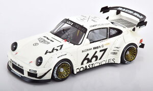 GTXsbg 1/18 |VF 911 RWB R[XgTCNY zCg/ubN 1600GT Spirit 1:18 Porsche 911 RWB Coast Cycles white black Limited Edition 1600 pcs