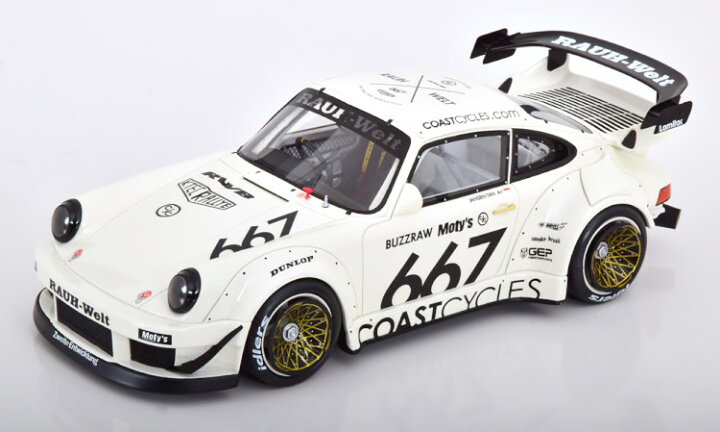 楽天市場】GTスピリット 1/18 ポルシェ 911 RWB コーストサイクルズ 
