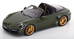 GTXsbg 1/18 |VF 911 (992) ^K 4S 2020 I[uO[ 999 GT-SPIRIT 1/18 PORSCHE 911 (992) Targa 4S year 2020 olive green LIMITED 999 ITEMS