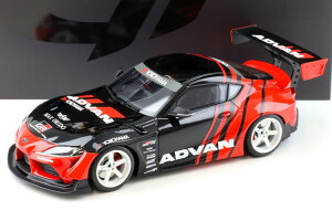 GTXsbg 1/18 g^ X[v GR by Aho 2020 ubN/bhGT-SPIRIT 1:18 Toyota Supra GR by ADVAN 2020 black/red