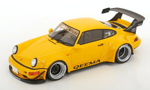 GTXsbg 1/18 |VF 911 964 RWB Qeema 2024 CG[ 1300GT Spirit 1:18 Porsche 911 964 RWB Qeema 2024 yellow Limited 1300 pcs