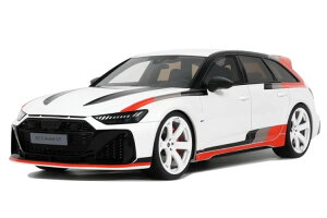 GTXsbg 1/18 AEfB RS6 Aog GT C8 2024 ARizCgGT-SPIRIT 1:18 Audi RS6 Avant GT C8 2024 Arkona white