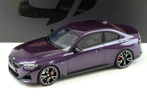 GT�X�s���b�g 1/18 BMW M240i �N�[�y G42 2023 �T���_�[�i�C�g���^���b�NGT-SPIRIT 1:18 BMW M240i Coupe G42 2023 Thundernight metallic