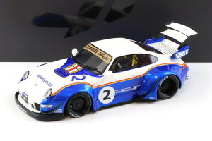 GTXsbg 1/18 |VF 911 993 RWB X #2 oeBEH[N X}Y 2023 u[^bN zCg 1400GT Spirit 1:18 Porsche 911 (993) RWB X N2 Liberty Walk Rothmans 2023 bluemetallic white Limited 1400 pcs
