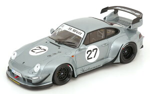 GTXsbg 1/18 |VF 911 993 RWB Bꖳ 2024 Vo[O[^bN 1400GT Spirit 1:18 Porsche 911 (993) RWB YUIITSUMUNI 2024 silver greymetallic Limited Edition 1400 pcs