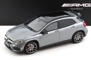 GT �X�s���b�g 1/18 �����Z�f�X�E�x���c GLA 45 AMG �O���[ �f�B�[���[�o�[�W����GT SPIRIT 1:18 Mercedes GLA 45 AMG gray DEALER VERSION