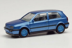 wp 1/87 tHNX[Q Golf3 VR6 1991 BBS u[^bNHerpa 1:87 VW Golf III VR6 built in 1991 with BBS rims blue metallic
