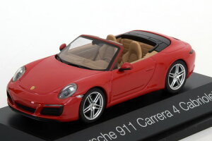 wp 1/43 |VF 911 991 J 4 Ro[`u bhHerpa 1:43 Porsche 911 (991) Carrera 4 Convertible red