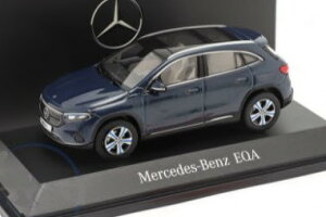 �w���p 1/43 �����Z�f�X �x���c EQA H243 �R���X�g���N�V���� 2021 �u���[Herpa 1:43 Mercedes benz EQA H243 Construction 2021 blue