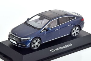 wp 1/43 ZfX EQS (V297) W AMG C u[Herpa 1:43 Mercedes EQS (V297) Limousine AMG Line sodalith blue