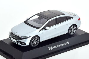 wp 1/43 ZfX EQS (V297) W AMG C Vo[Herpa 1:43 Mercedes EQS (V297) Limousine AMG Line hightech silver