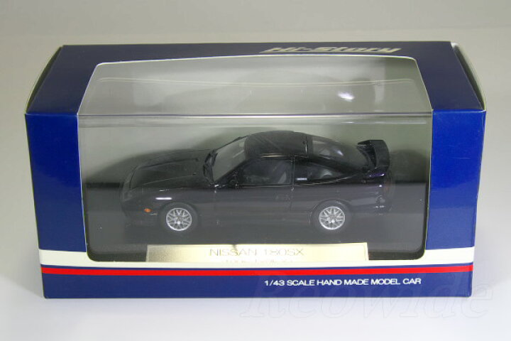 楽天市場】Hi-Story 1/43 日産 180SX 1996 タイプX ミッドナイト 