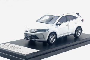 �n�C�X�g�[���[ Hi-Story 1/43 �g���^ �n���A�[ �n�C�u���b�h �v���~�A�� 2017 �z���C�g�p�[���E�N���X�^���V���C�� TOYOTA HARRIER HYBRID PREMIUM