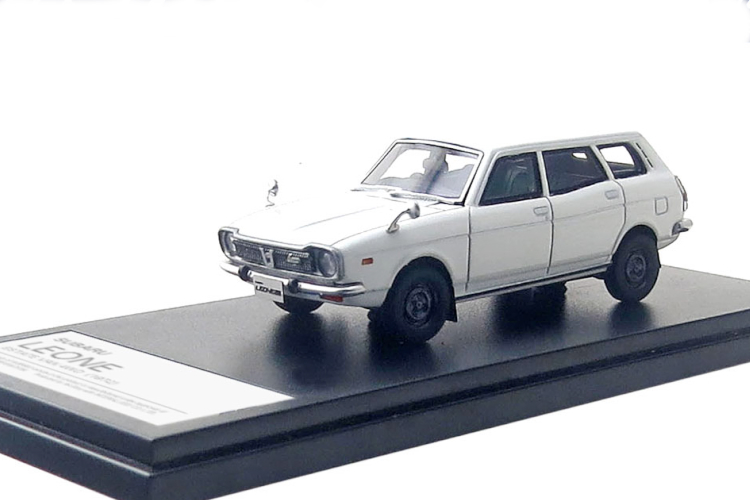 ハイストーリー 1 43 オリジナル スバル レオーネ エステートバン 4WD 1972 1:43 ホワイトHi-Story Subaru VAN 激安価格と即納で通信販売 Estate Leone white