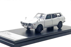 �n�C�X�g�[���[ 1/43 �X�o�� ���I�[�l �G�X�e�[�g�o�� 4WD 1972 �z���C�gHi-Story 1:43 Subaru Leone Estate VAN 4WD 1972 white