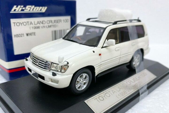 楽天市場】ハイストーリー 1/43 トヨタ ランドクルーザー 100 VX 