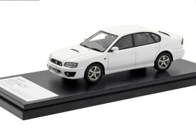 ハイストーリー 1/43 スバル レガシー B4 RSK (2001) ピュアホワイトHi-Story 1:43 SUBARU LEGACY B4 RSK (2001)