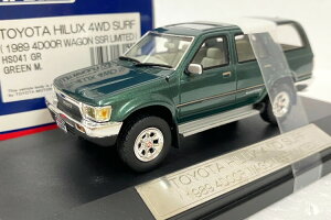 �n�C�X�g�[���[ 1/43 �g���^ �n�C���b�N�X 4WD �T�[�t 1989 ���S�� 4 �����i�[Hi-Story 1:43 Toyota HILUX 4WD SURF 1989 WAGON 4RUNNER