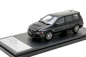 �n�C�X�g�[���[ 1/43 �O�H �����T�[ �G�{�����[�V���� ���S�� GT A 2005 �u���b�N�}�C�JHi-Story 1:43 MITSUBISHI LANCER Evolution WAGON GT A 2005 black mica