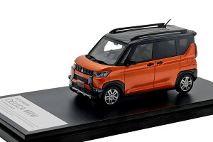 nCXg[[ 1/43 OH fJ ~j T v~A 2023 TVCIW^bN/ubN}CJHi-Story 1:43 MITSUBISHI DELICA MINI T Premium 2023 Sunshine orange metallic/black mica